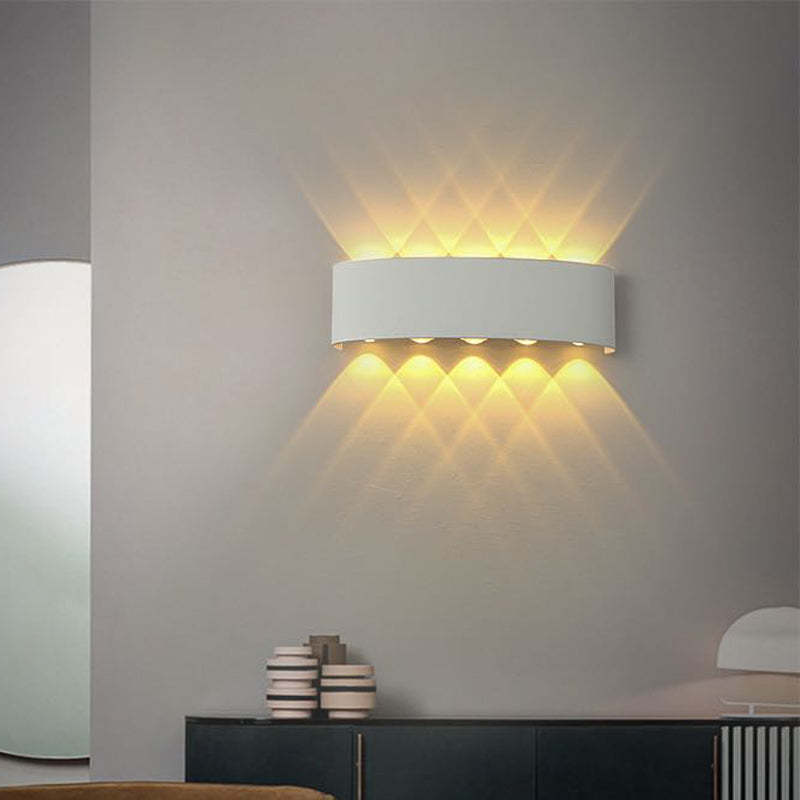Outdoor wasserdichte Aluminium LED Wandleuchte