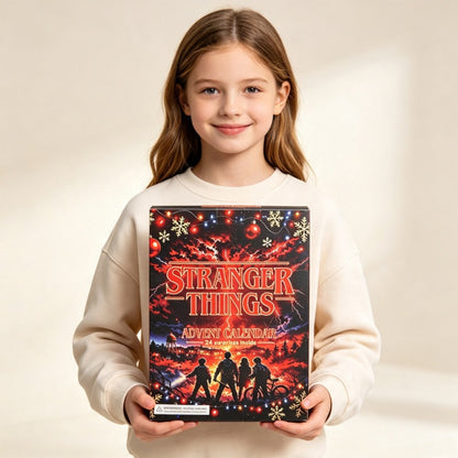 Weihnachts-Countdown-Kalender mit 24 Acryl-Anhängern