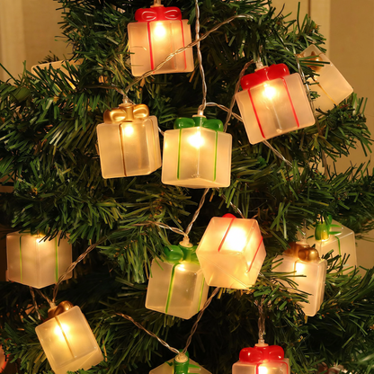 LED-Weihnachts-Lichterkette mit Fernbedienung