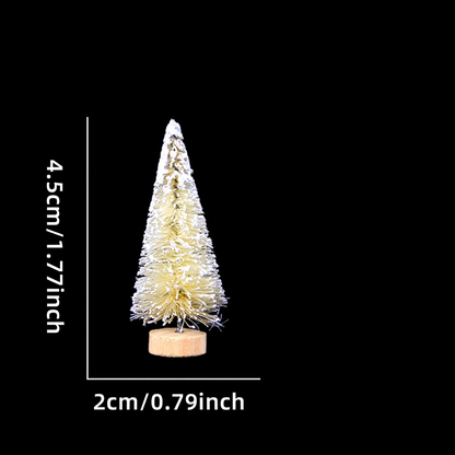 Mini-Weihnachtsbaum aus Sisal zur Tischdekoration