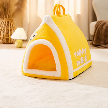Katzen- und Hundebett Toast-Design, tragbar