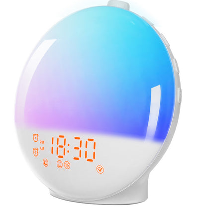 LED-Wecker mit Sonnenaufgangssimulation und RGB-Nachtlicht