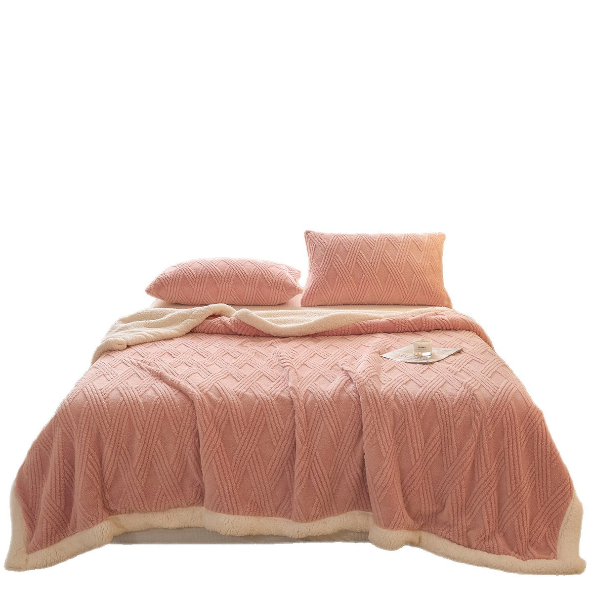 Doppelseitige Kuscheldecke, 200x230cm, weich und dick