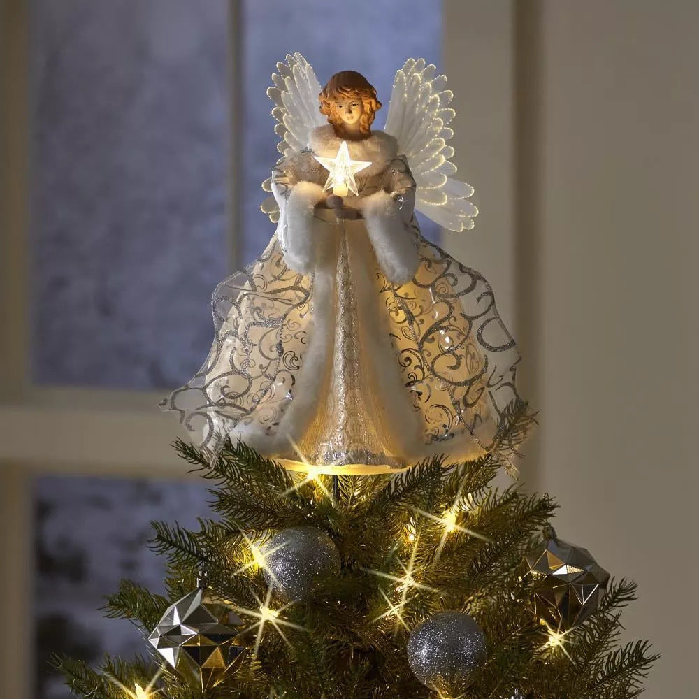 Beleuchtete Acryl-Weihnachtsbaum-Dekoration