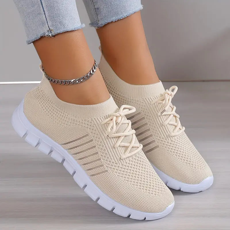 Atmungsaktive Schnürschuhe Laufschuhe Sneakers