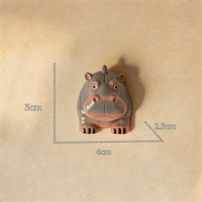 Kunstharz-Magnete, niedliche Tierfiguren