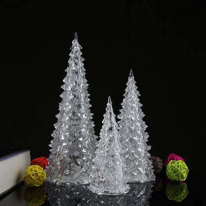 LED-Acryl-Weihnachtsbaum-Nachtlicht