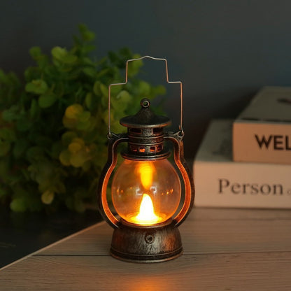 Dekorative LED-Laterne im Vintage-Stil
