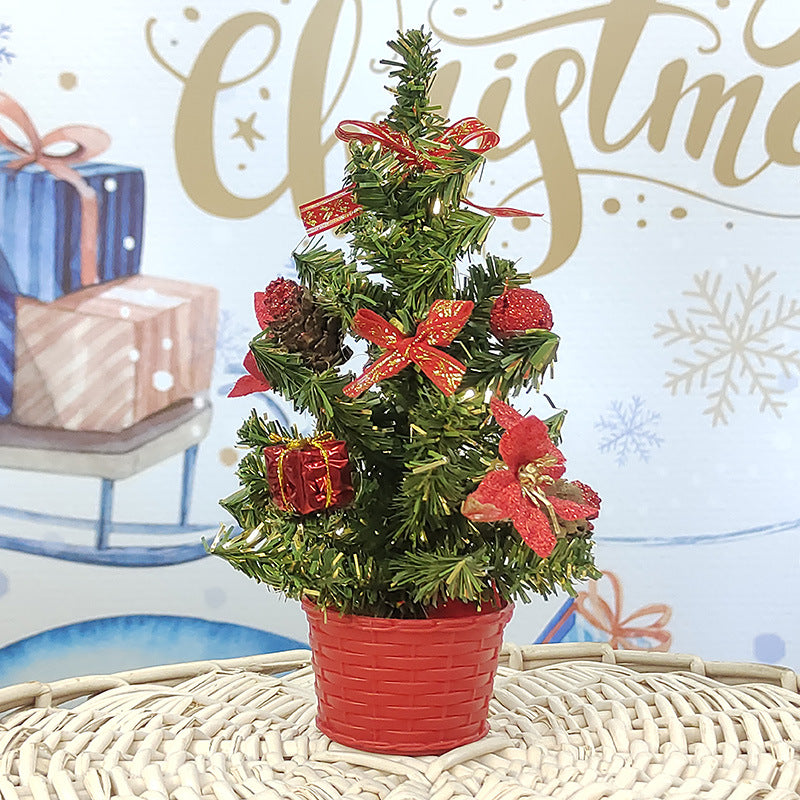Mini-Weihnachtsbaum für den Schreibtisch, 20 cm