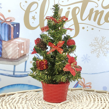 Mini-Weihnachtsbaum für den Schreibtisch, 20 cm