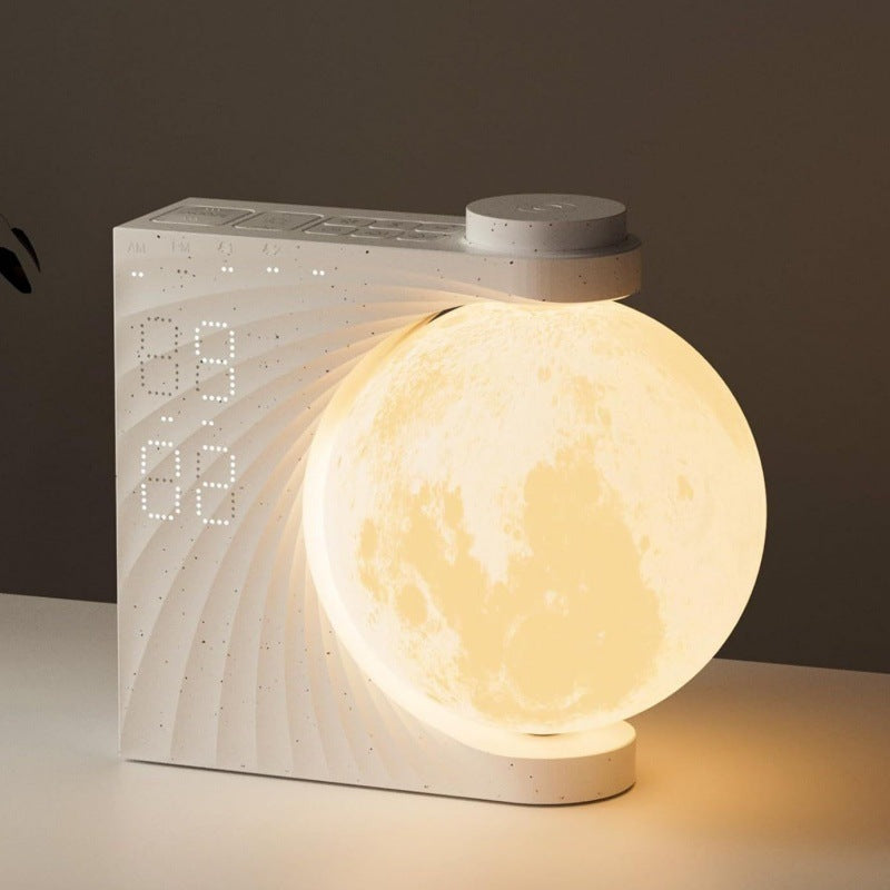 Mond-Nachtlicht mit Weckfunktion und weißem Rauschen