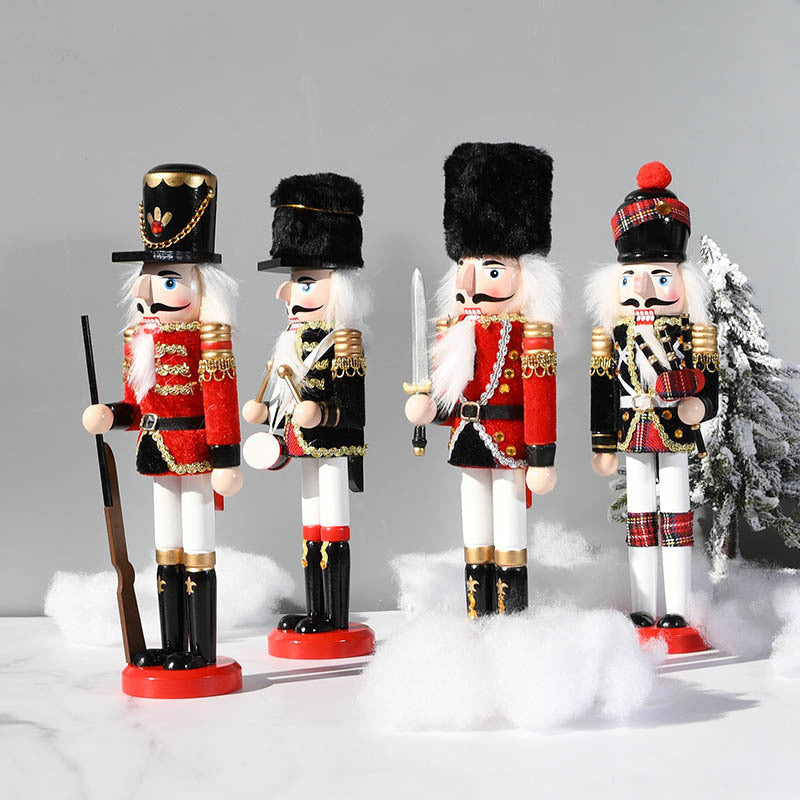 Nussknacker-Soldat aus Holz, 30 cm