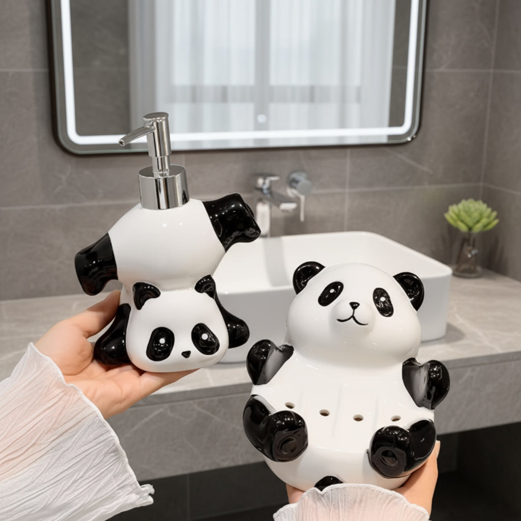 Brehn | Flexibler Panda Seifenspender