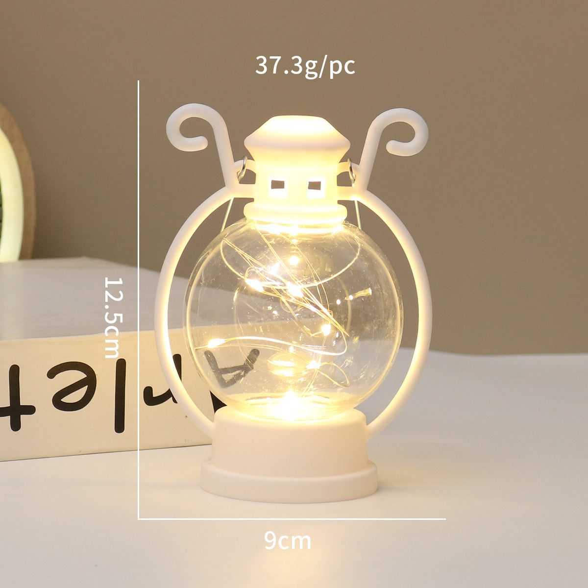 LED-Windlicht im Retro-Stil, dekorative Tischleuchte