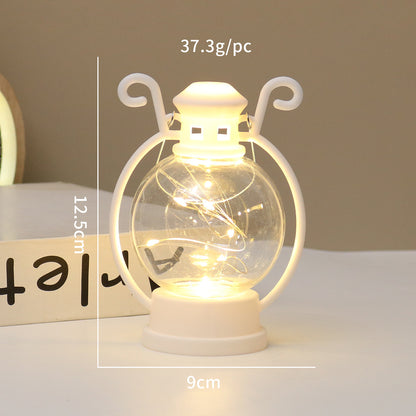 LED-Windlicht im Retro-Stil, dekorative Tischleuchte