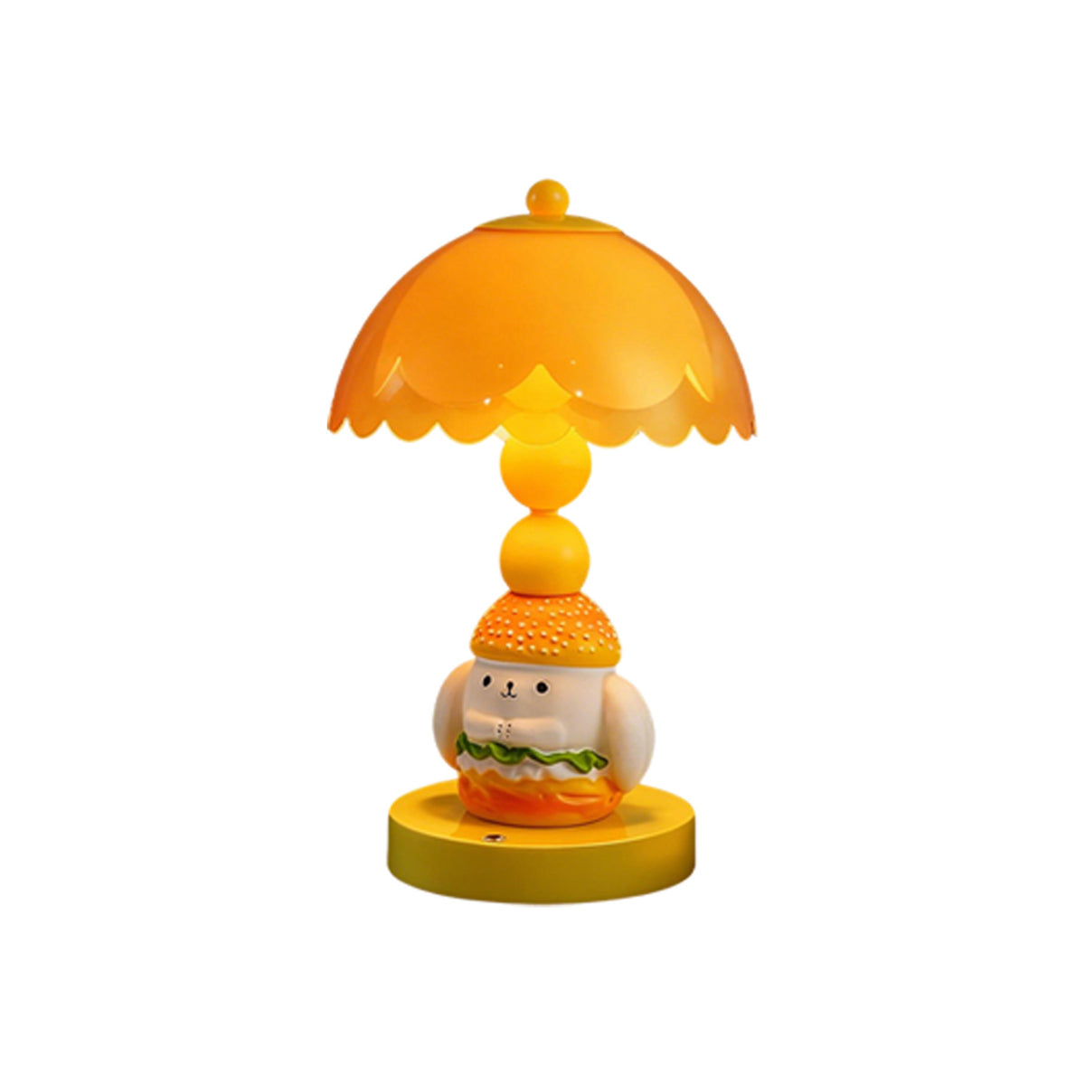 Hamburger-Hund Tischlampe mit LED-Touchschalter