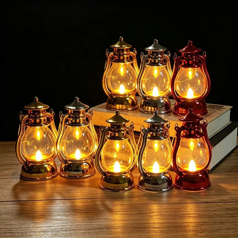 Dekorative LED-Laterne im Retro-Stil