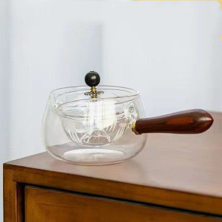 Rotary Glas Teekanne mit Sieb. | Brehn