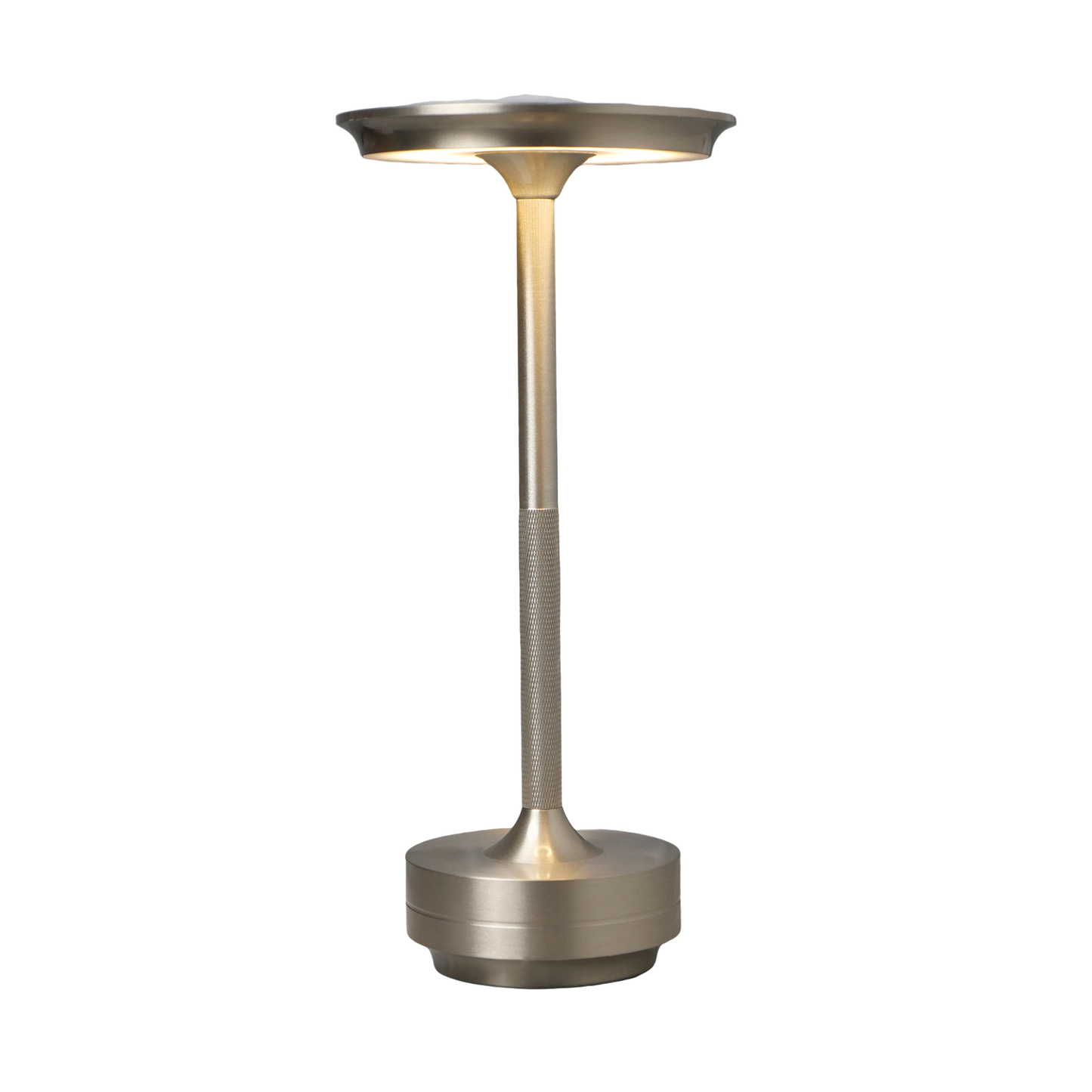 Aluminium wiederaufladbare Touch-Dimmer-Tischlampe | Brehn