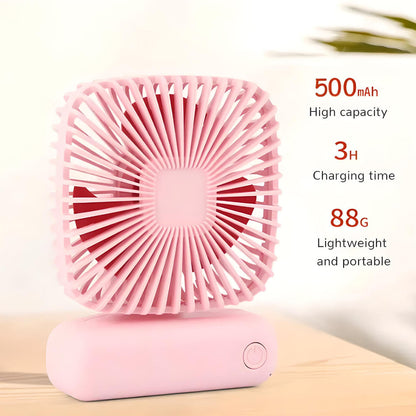 Tragbarer USB wiederaufladbarer Mini Handventilator | Brehn