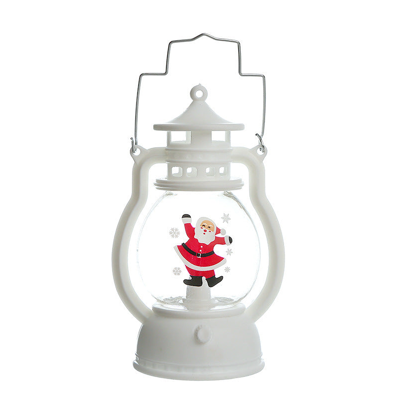 Dekorative LED-Laterne für Weihnachten