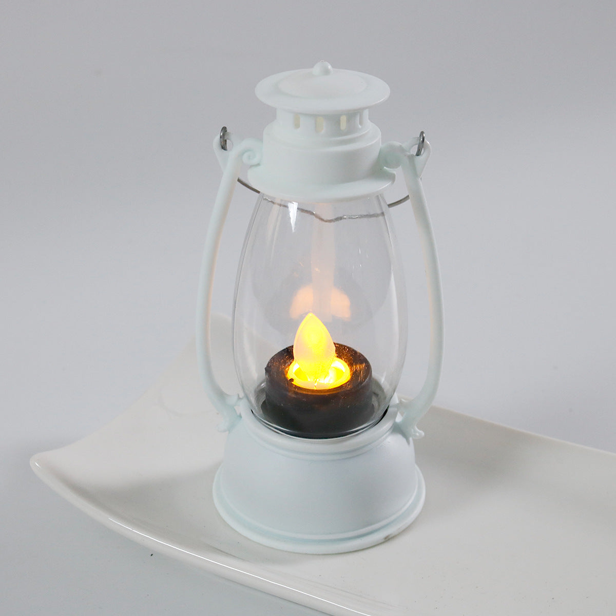 Mini-LED-Laterne im Vintage-Stil