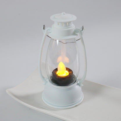 Mini-LED-Laterne im Vintage-Stil