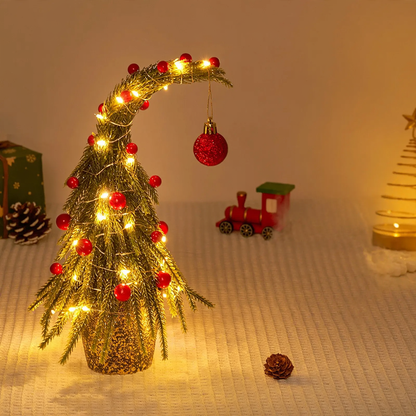 Mini-Weihnachtsbaum, PVC, Tischdekoration
