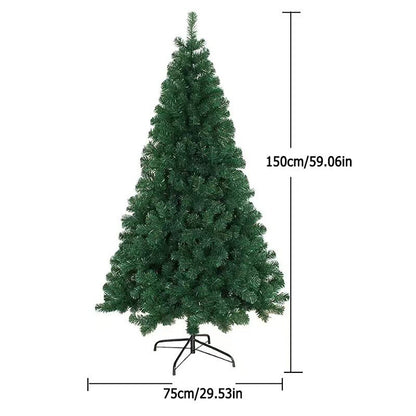 Dichte, faltbare PVC-Weihnachtsbaum-Simulation