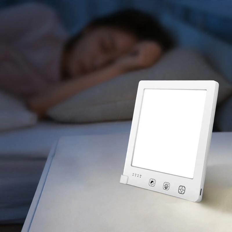LED-Lichttherapie-Panel, 10000 Lux, 140x160x10 mm