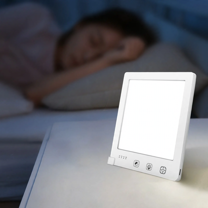 LED-Lichttherapie-Panel, 10000 Lux, 140x160x10 mm