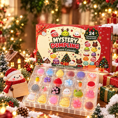 DIY Weihnachts-Adventskalender mit Anti-Stress-Spielzeugen