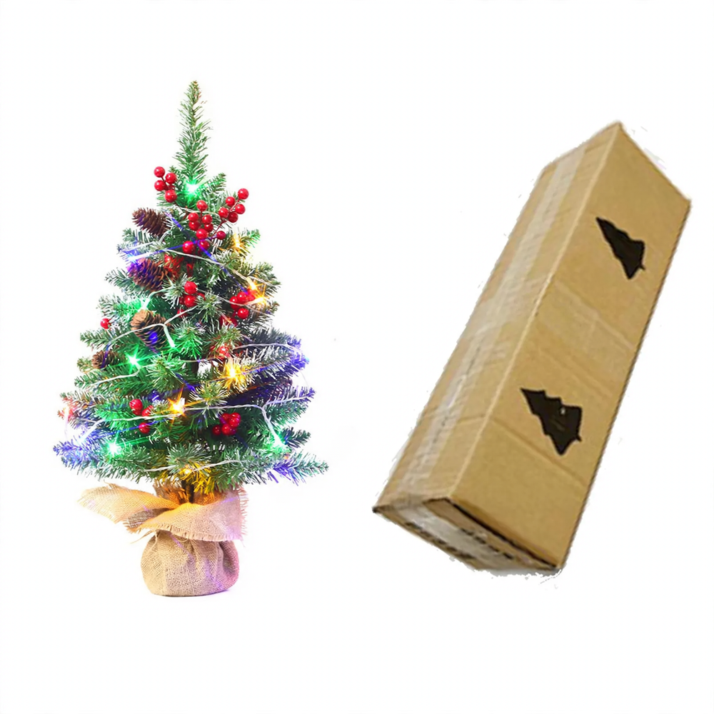 Mini-Weihnachtsbaum mit Tannenzapfen, 45/60 cm