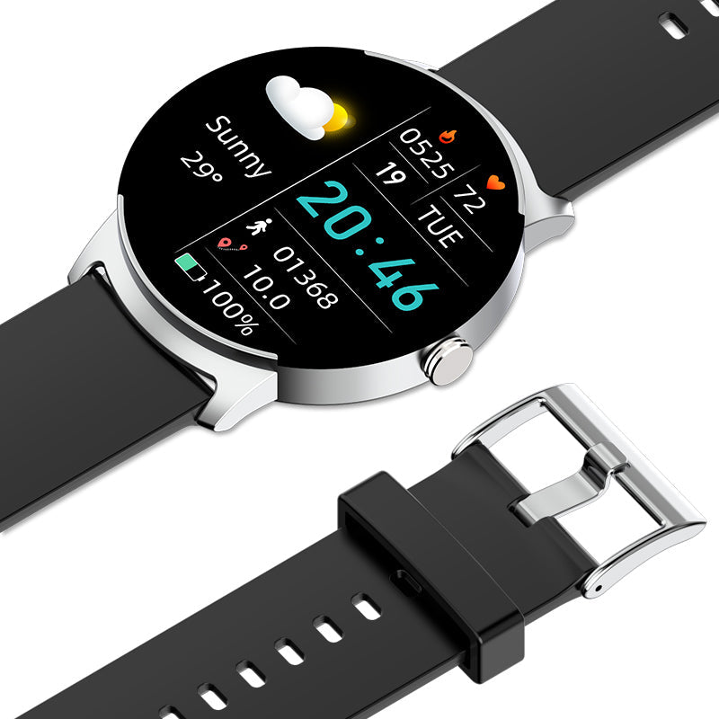Brehn | BCKS02 Blutzucker messen Blutsauerstoff Blutdruck Herzfrequenz Bluetooth Smartwatch