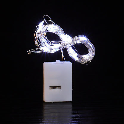 LED-Draht-Lichterkette mit Batteriebetrieb