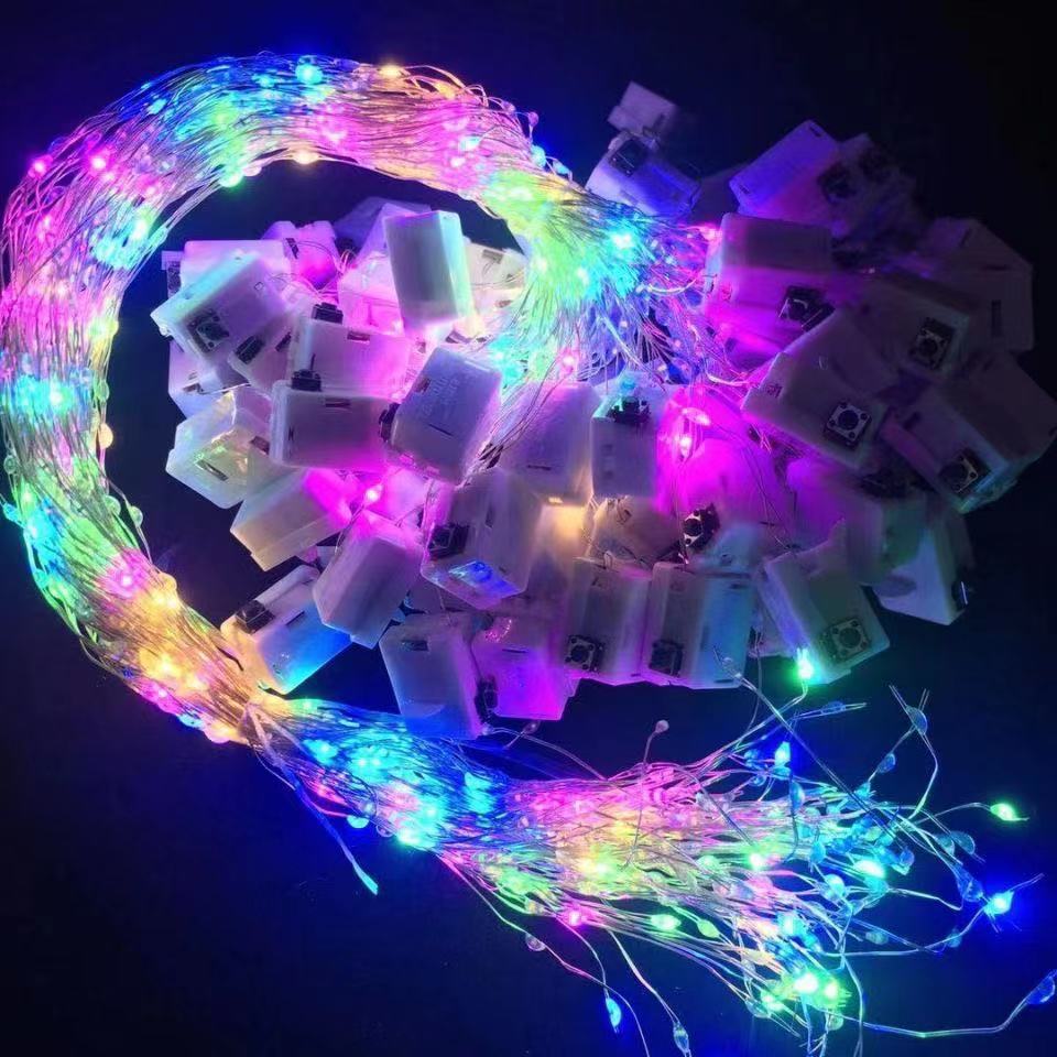 LED-Kupferdraht-Lichterkette für kleine Dekorationen