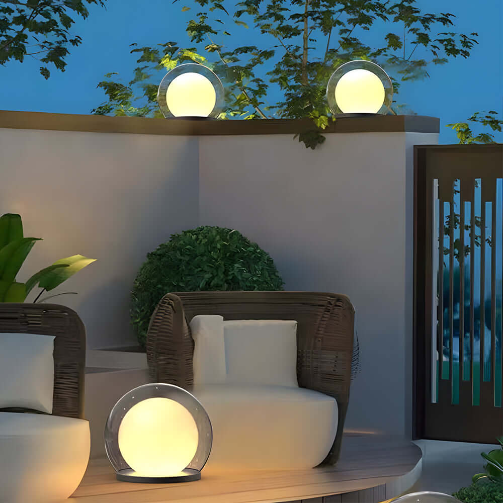 Brehn | Moderne Post Gartenlampe