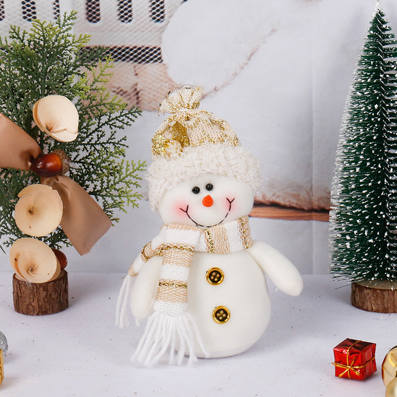 Weihnachtsfigur Wichtel oder Schneemann