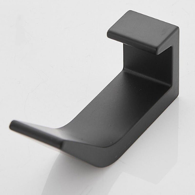 Brehn | Aviro Aluminium Wandhaken Schwarz/Weiß - Moderne Dekorative Garderobenhaken