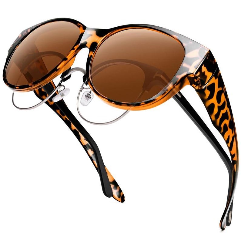 Übergroße Cat-Eye-Sonnenbrille UV400 Polarisiert | Brehn