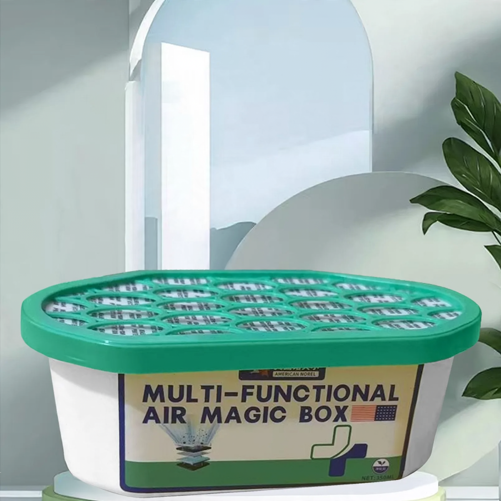 Multifunktionale Entfeuchter- und Geruchsneutralisierungsbox