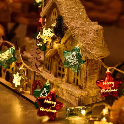LED-Weihnachts-Lichterkette, verschiedene Motive