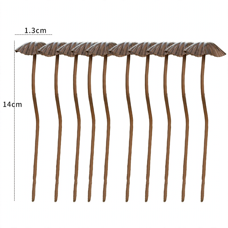 Pilz-Blumenstecker aus Metall für Garten und Haus