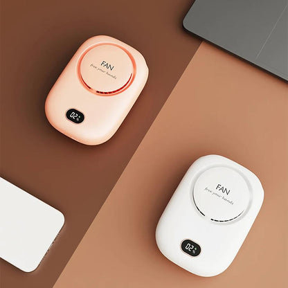 Tragbarer USB-wiederaufladbarer hängender Nacken-Mini-Ventilator | Brehn