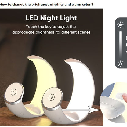 3-in-1 Magnetische Ladestation mit Nachtlicht