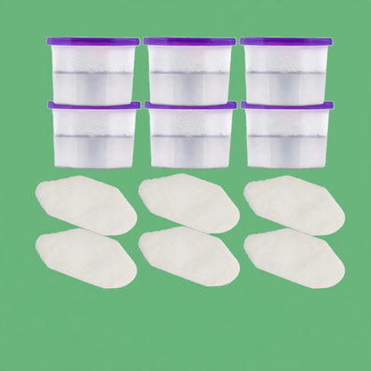 Luftentfeuchter-Set mit Calciumchlorid-Granulat