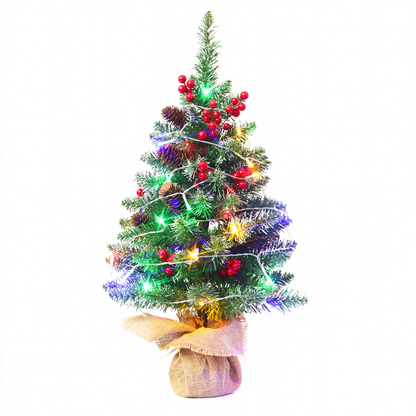 Mini-Weihnachtsbaum mit Tannenzapfen, 45/60 cm
