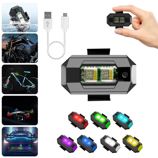 Universelle LED-Motorradlichter | Starke LED-Beleuchtung für eine bessere Motorradfahrt | Brehn