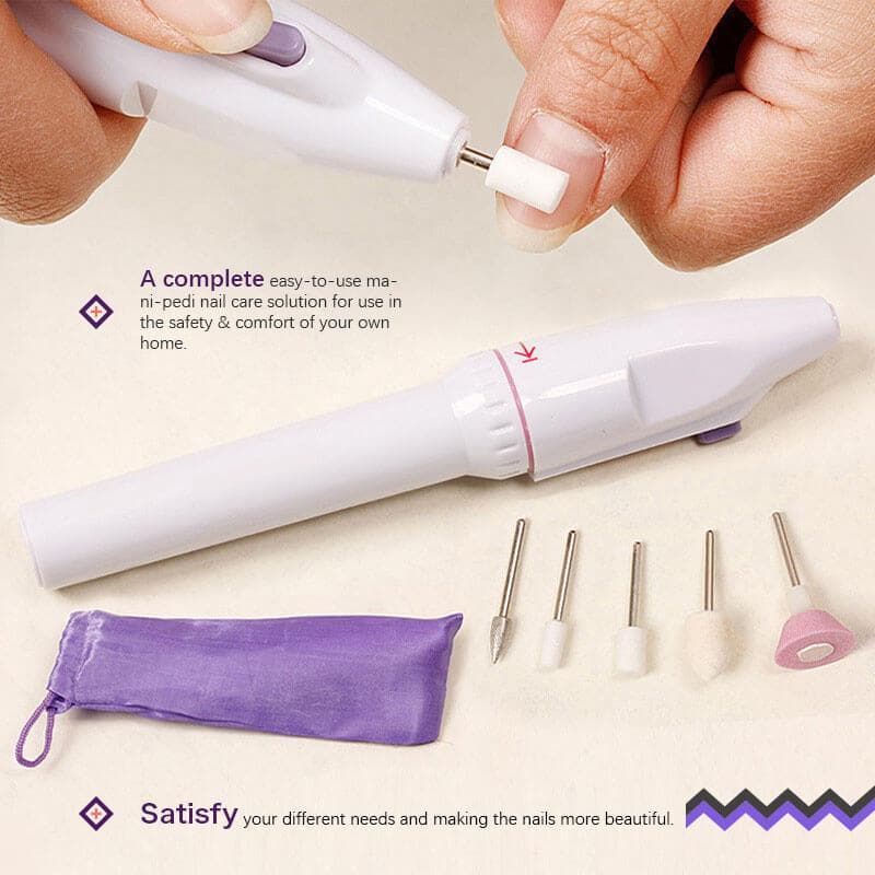 NailPro Elektrische Nagelfeile Set 2er-Pack | Brehn