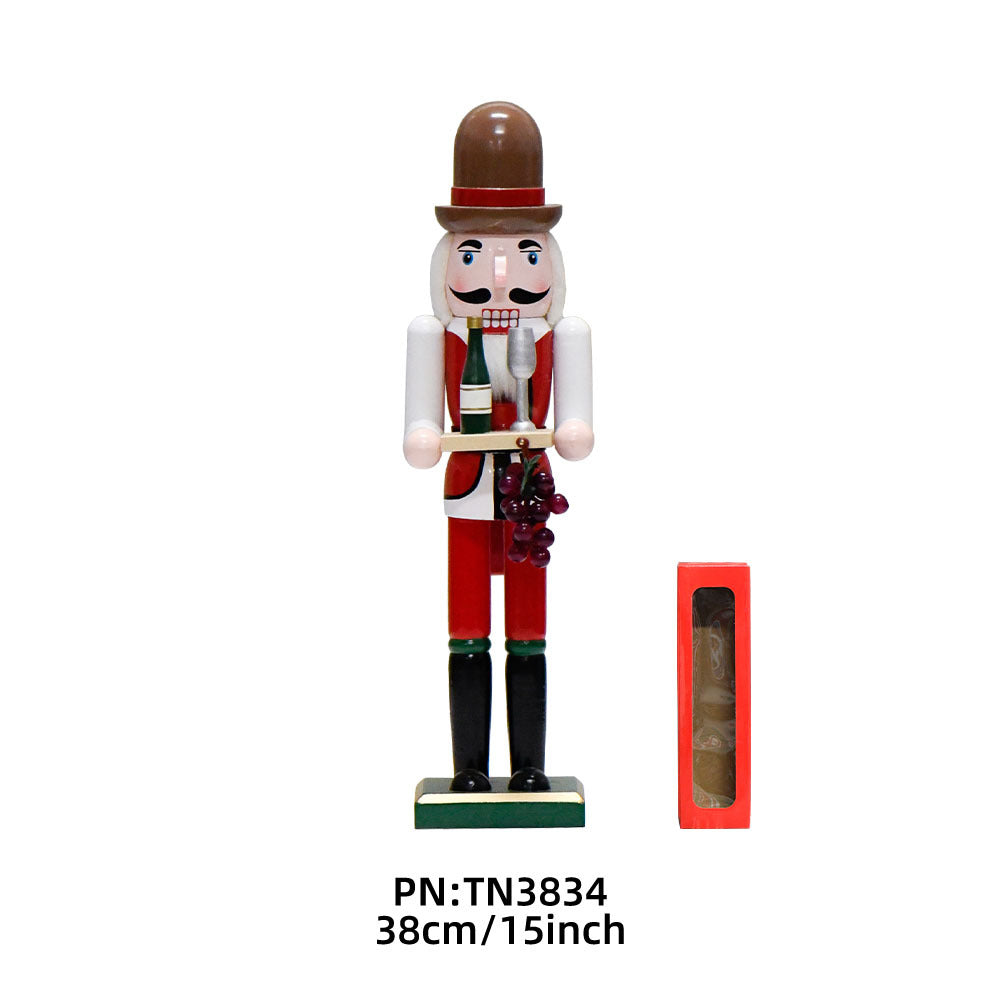 Nussknacker-Figur Winzer, 38 cm, Holz